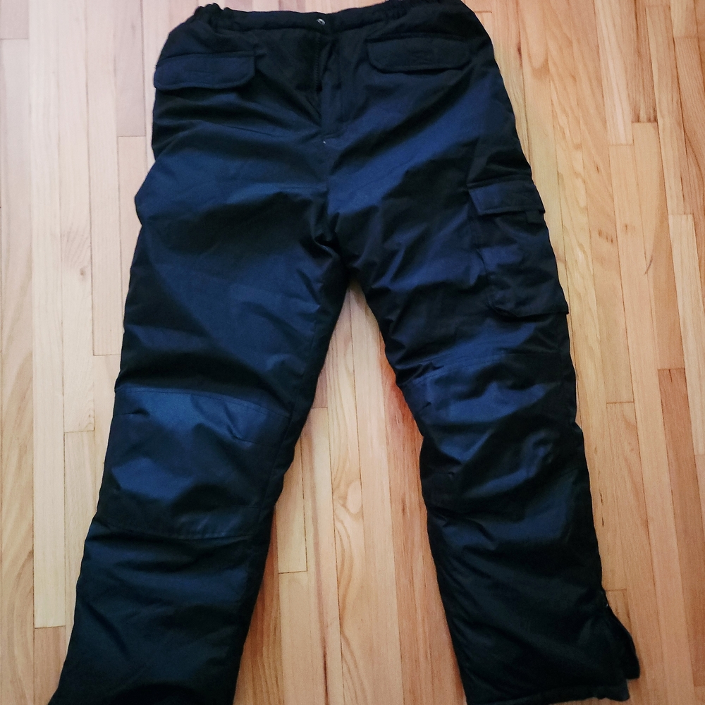 Black Kids Snow Pants 16/18
